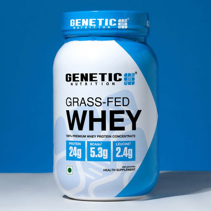 Grass - Fed Whey | Whey Protein Concentrate Powder - Genetic Nutrition