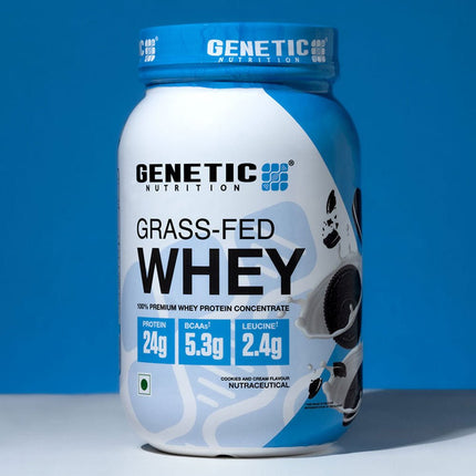 Grass - Fed Whey | Whey Protein Concentrate Powder - Genetic Nutrition