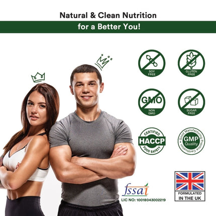 Mega Biotin Plus | Vitamin B7 Supplement - 30Tabs (Free Gift) - Genetic Nutrition