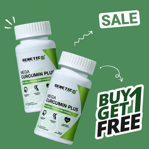 Mega Curcumin Plus | Immunity Boosting Antioxidant With Piperine - 30 Capsules