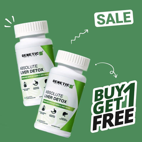 » Absolute Liver Detox | Liver Health Supplement - 30 Capsules (100% off) - Genetic Nutrition