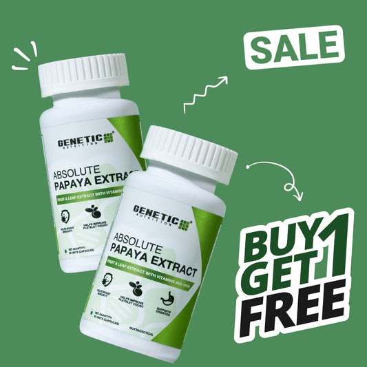 Absolute Papaya Extract | Carica Papaya Leaf Extract - 30CAPS - Genetic Nutrition