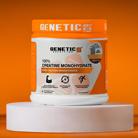 CREATINE MONOHYDRATE 100% 200GM - Genetic Nutrition