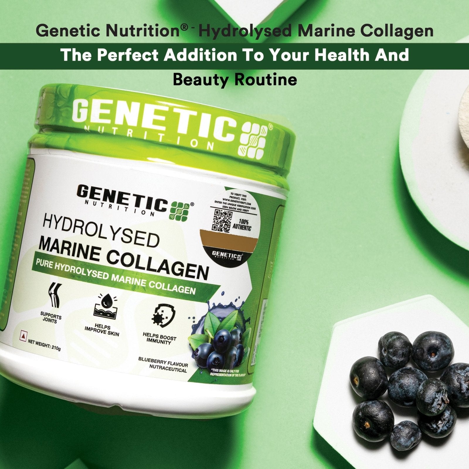 HYDROLYSED MARINE COLLAGEN - Genetic Nutrition