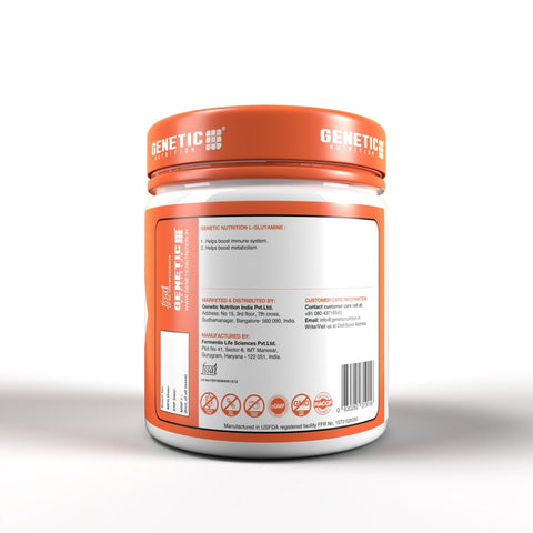 L GLUTAMINE 250GM - Genetic Nutrition