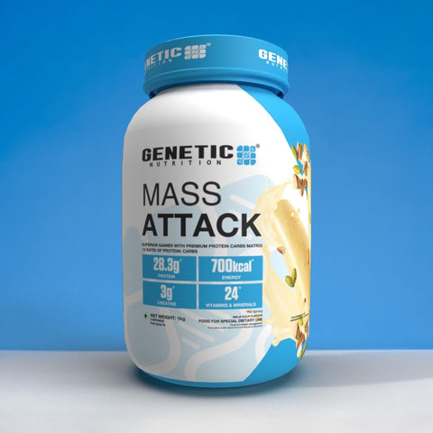 Mass Attack | Superior Mass Gainer - Genetic Nutrition