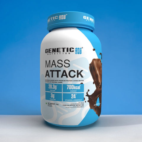 Mass Attack | Superior Mass Gainer - Genetic Nutrition