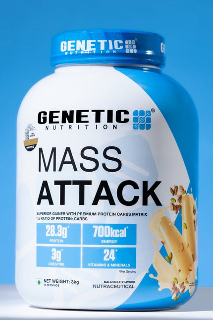 Mass Attack | Superior Mass Gainer - Genetic Nutrition