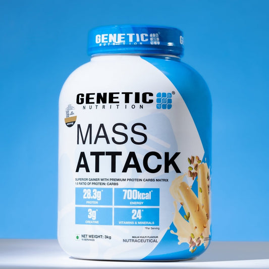 Mass Attack | Superior Mass Gainer - Genetic Nutrition