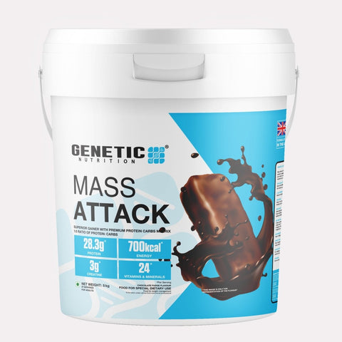 Mass Attack | Superior Mass Gainer - Genetic Nutrition