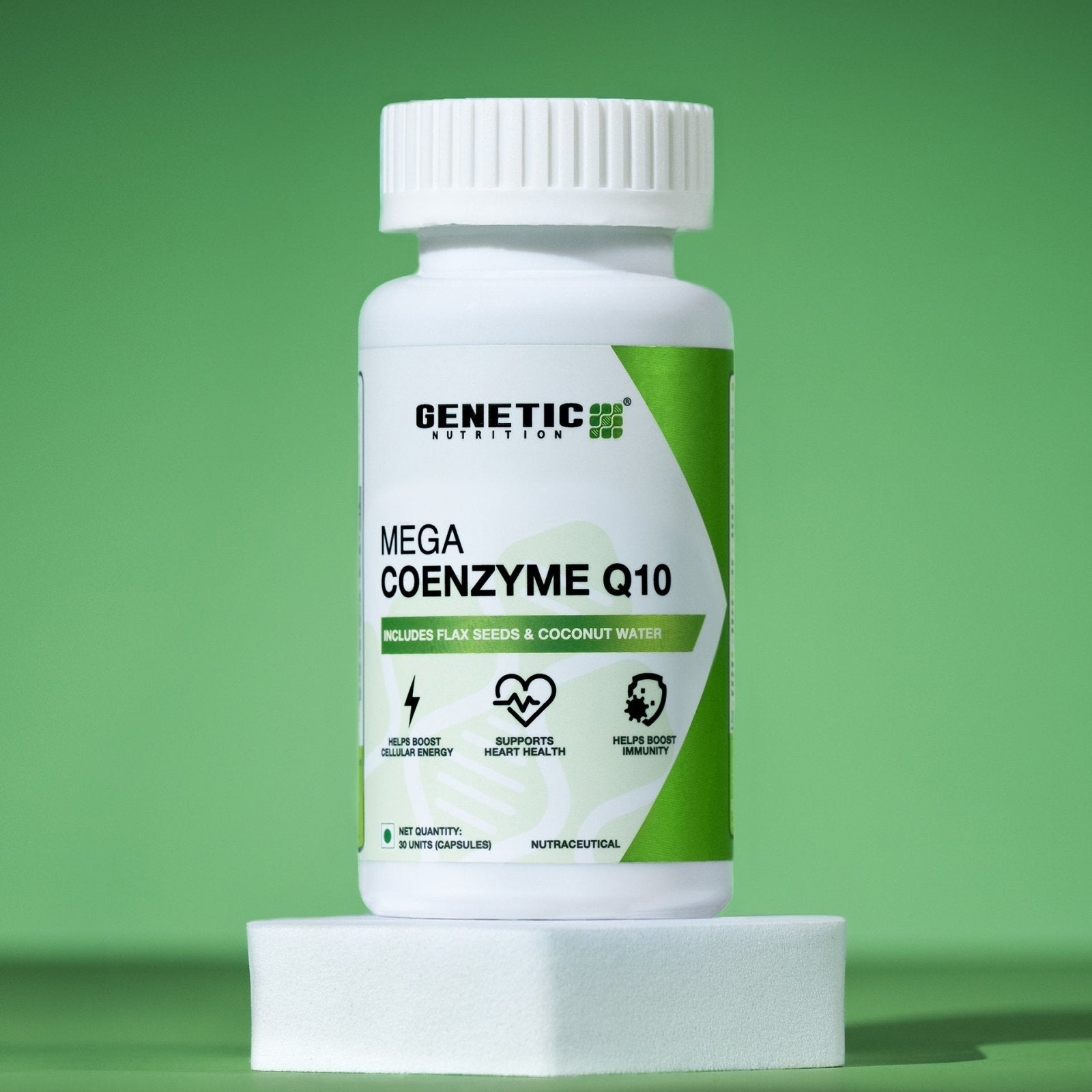 MEGA COENZYME Q10 30CAPS - Genetic Nutrition
