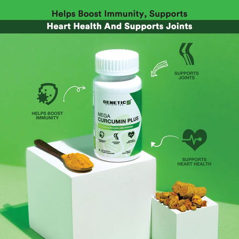 MEGA CURCUMIN PLUS 30CAPS - Genetic Nutrition
