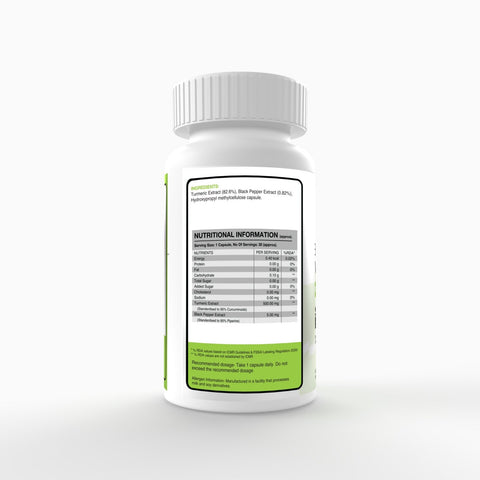 MEGA CURCUMIN PLUS 30CAPS - Genetic Nutrition