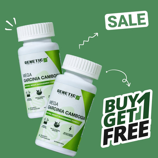 Mega Garcinia Cambogia 30 Capsules - Genetic Nutrition