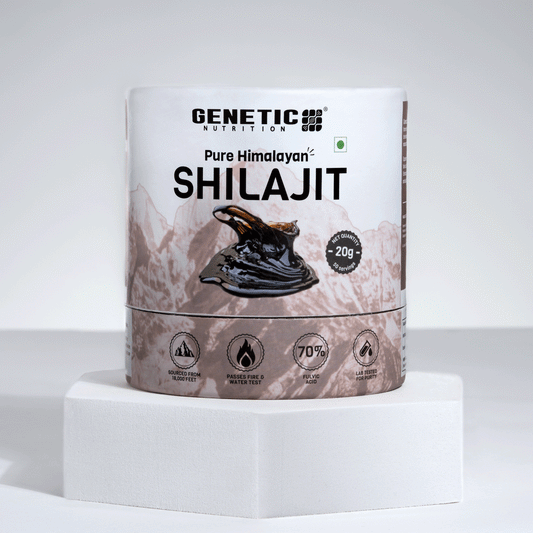 Pure Himalayan Shilajit | Premium Shilajit Resin 20gm - Genetic Nutrition