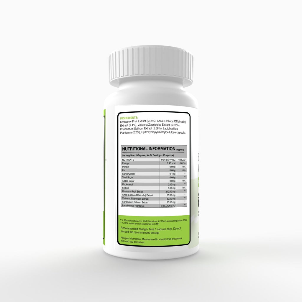 Ultra Cranberry UTI Support Supplement 30 Capsules Nutrition