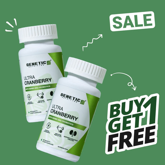 Ultra Cranberry Supplement 30 Capsules - Genetic Nutrition