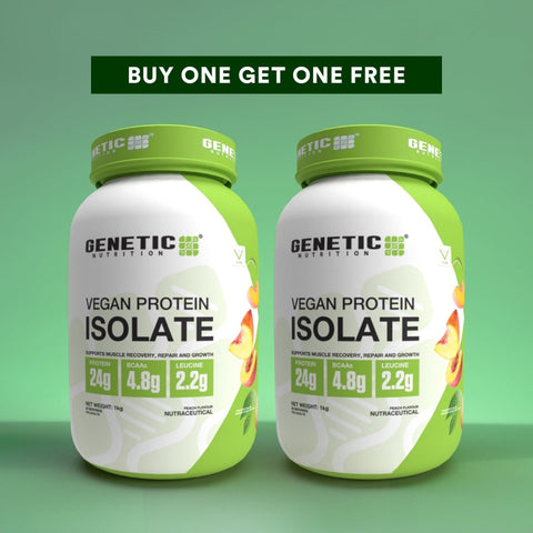 » Vegan Protein Isolate | Plant Based Isolate Protein Powder (100% off) - Genetic Nutrition