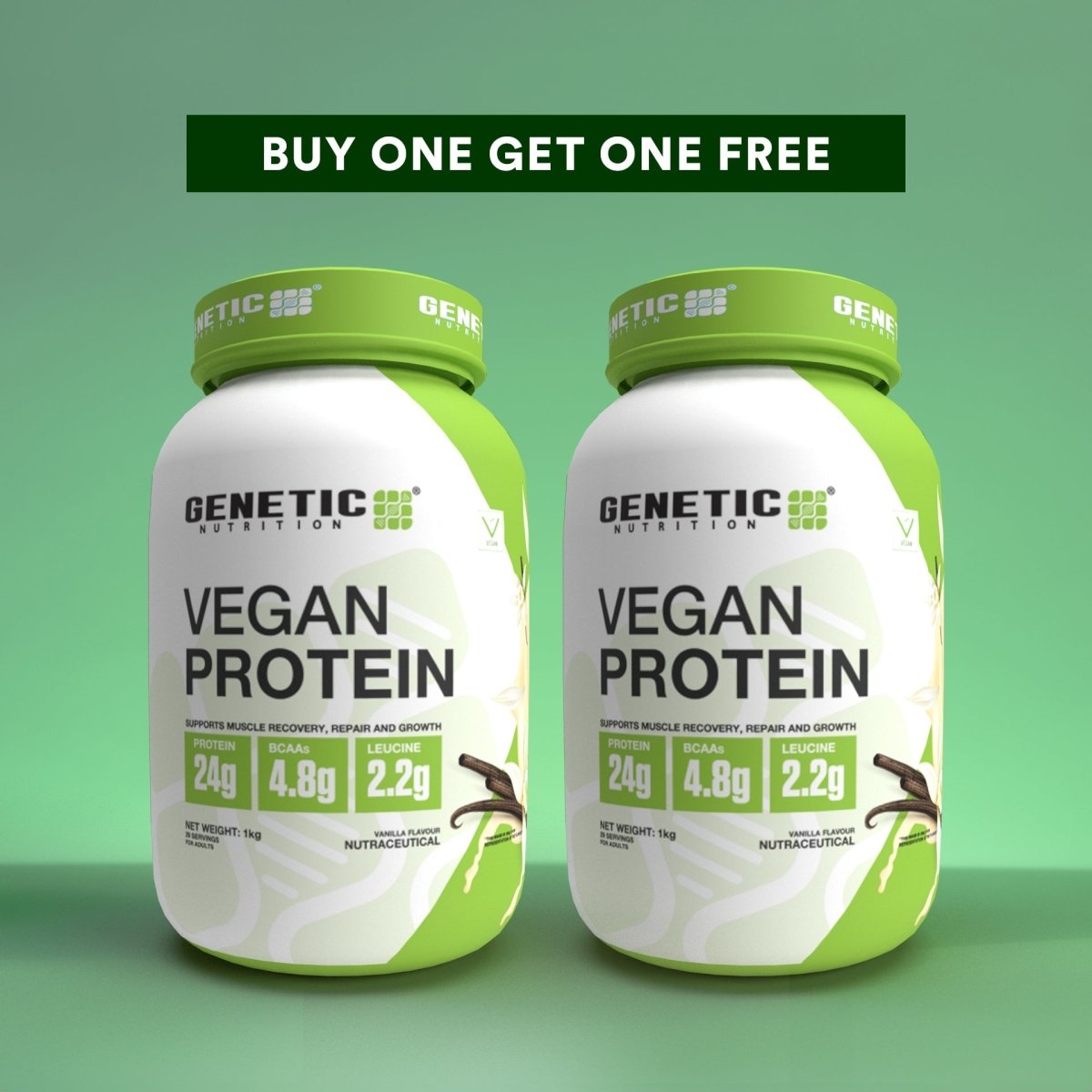 » Vegan Protein | Plant Based Protein Powder (100% off) - Genetic Nutrition